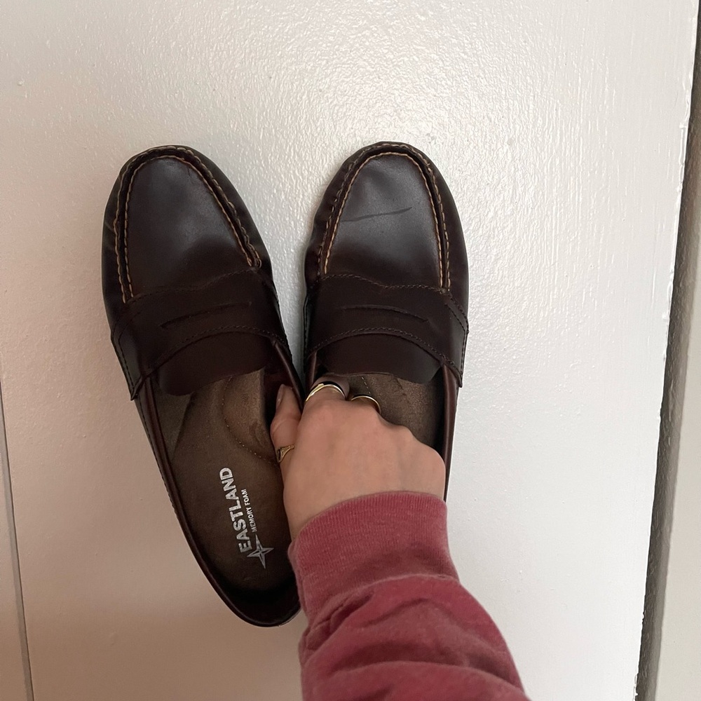 Eastland Dark Brown Loafers